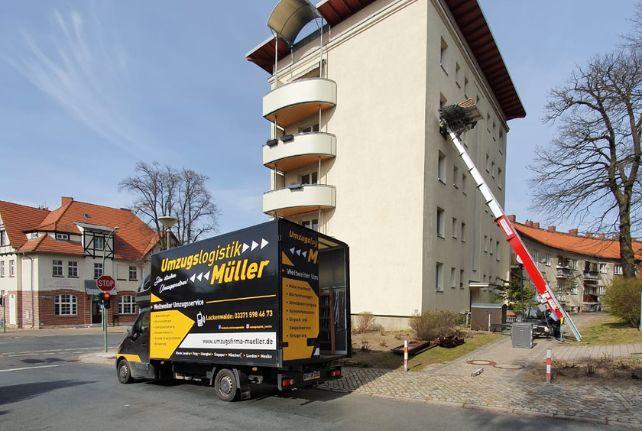 Möbellift schnell und einfach in Lößnitz