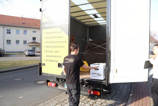 Studentenumzug organisieren in Lößnitz 